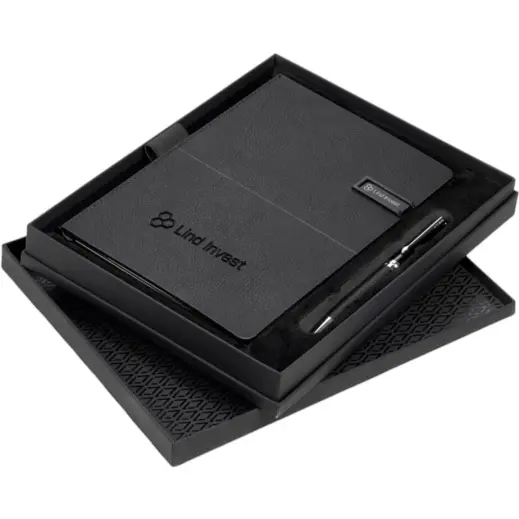 Alex Varga Corinthia Flash Drive Notebook Pen Set Branded
